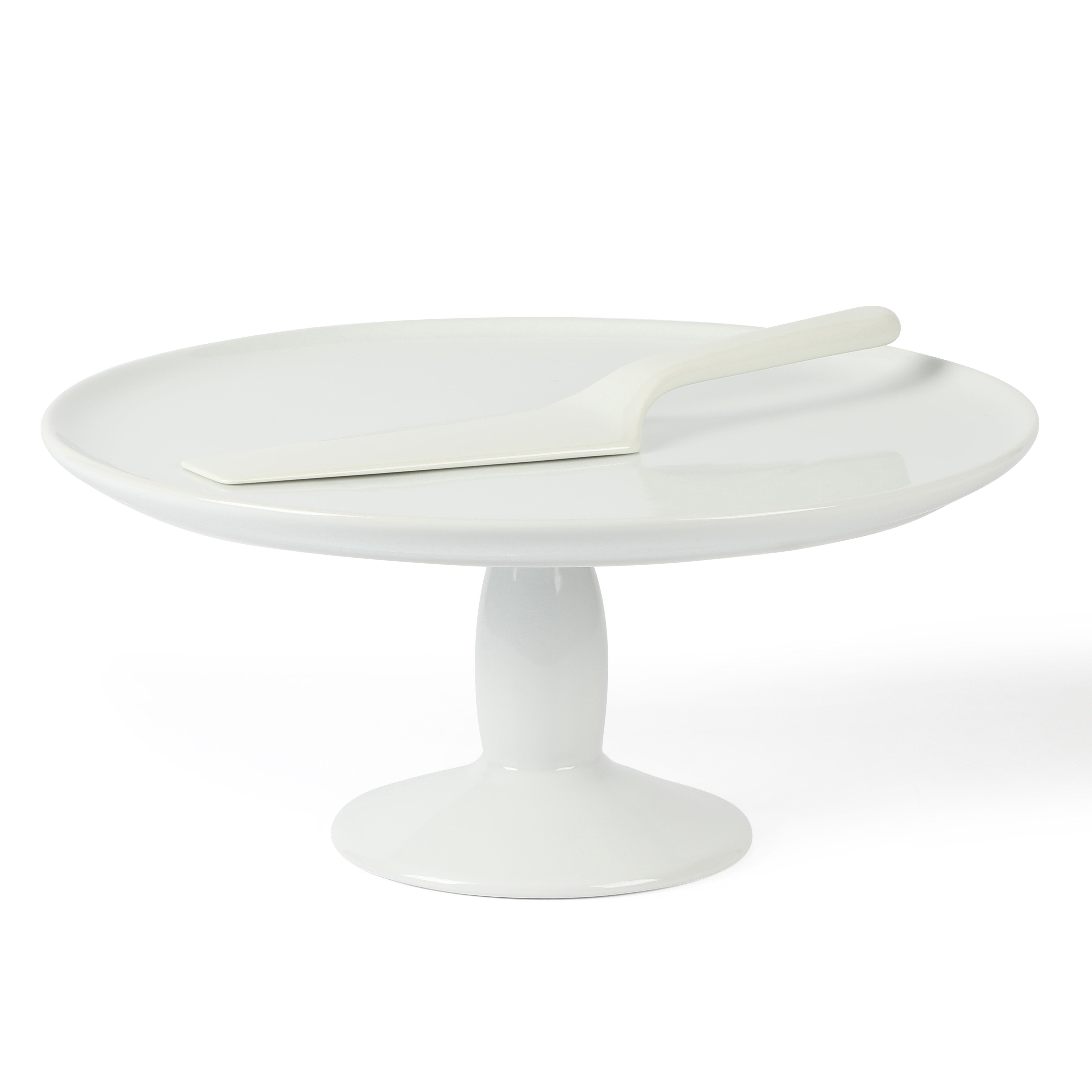 Martha Stewart 12" x 5.7" Stoneware Cake Stand W/ Server White Wayfair — free download